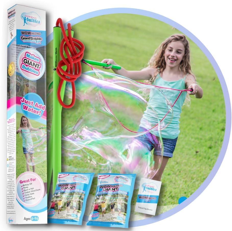 Giant Bubble Wands Kit (4-Piec – Kids Toys Made In Usa recenzja i cena