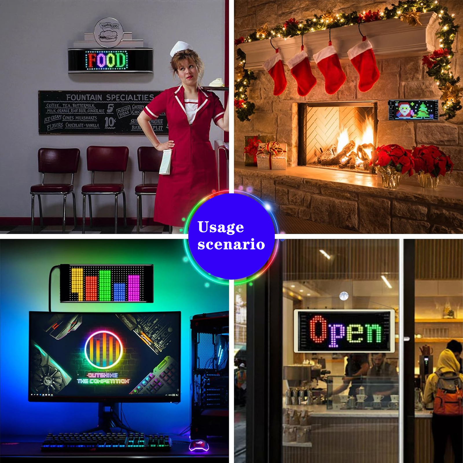 Programmable Flexible LED Sign – Remote Control Car recenzja i cena