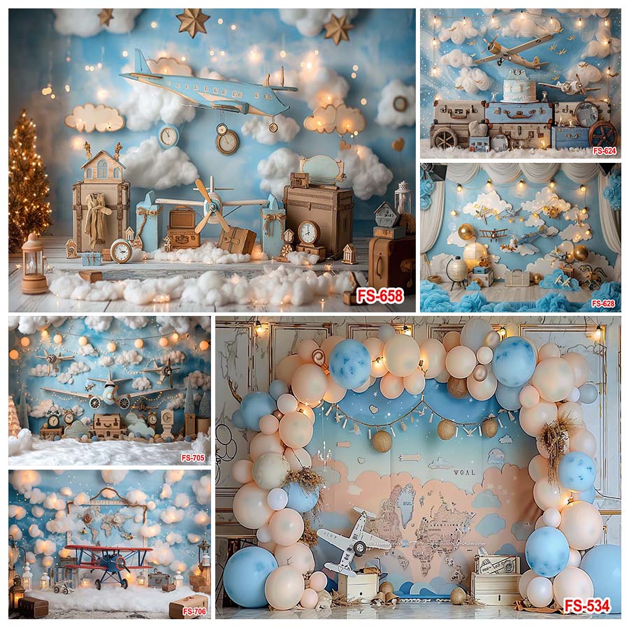 Birthday Backdrop Wooden Toy A – Toys Background For Kids recenzja i cena