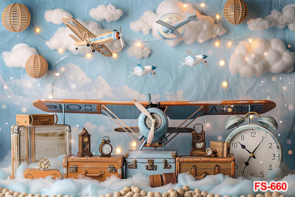 Birthday Backdrop Wooden Toy A – Toys Background For Kids recenzja i cena