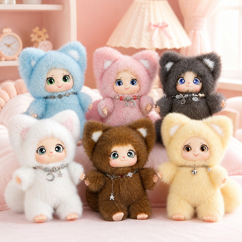 18cm New Cute Family Fox Plush – Kids Toys Young recenzja i cena