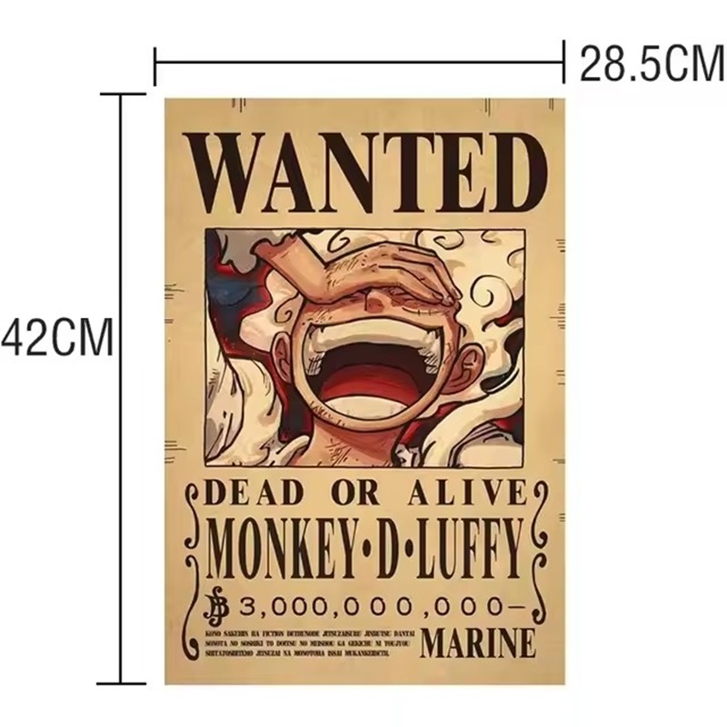 Anime One Piece Bounty Wanted  – Kids Toys Vintage recenzja i cena