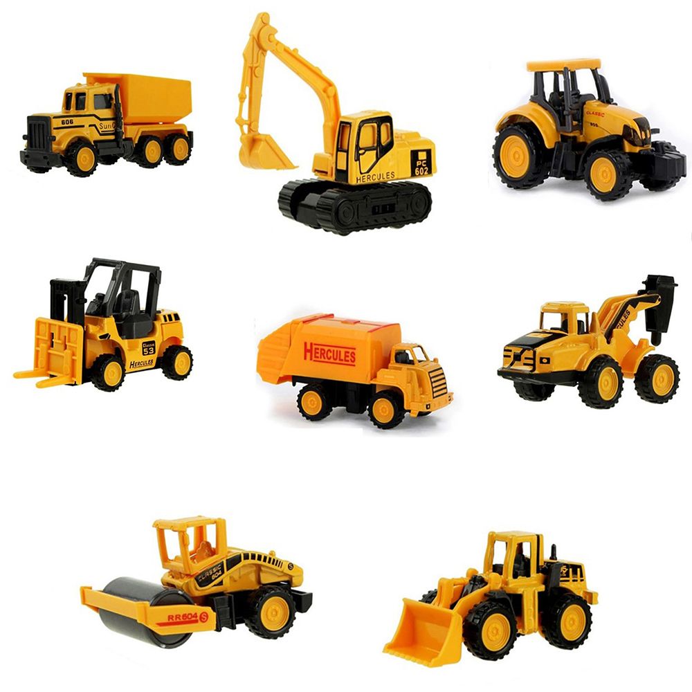 8 Types Mini Construction Engi – Kids Toys Jcb recenzja i cena