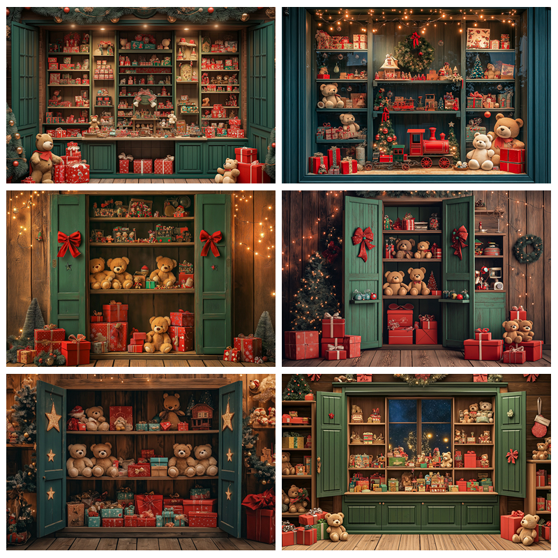 Christmas Toy Shop Photography – Toys Background For Kids recenzja i cena