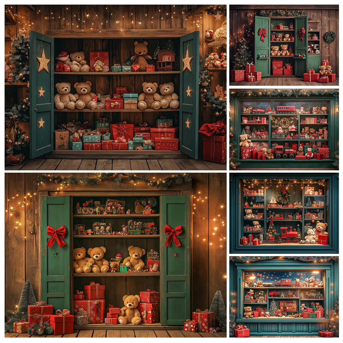 Christmas Toy Shop Photography – Toys Background For Kids recenzja i cena