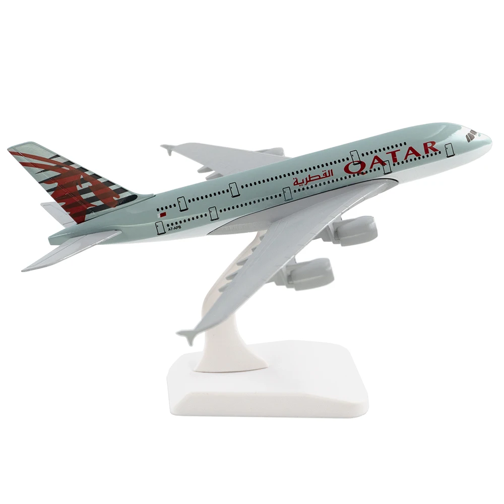 18cm Aircraft Airbus A380 Qata – Kids Toys Qatar recenzja i cena