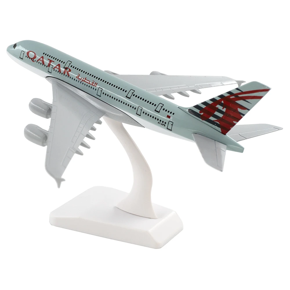 18cm Aircraft Airbus A380 Qata – Kids Toys Qatar recenzja i cena
