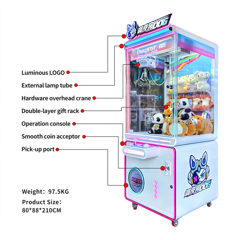 Luxury Round Edge Crane Machin – Kids Toys Mall recenzja i cena