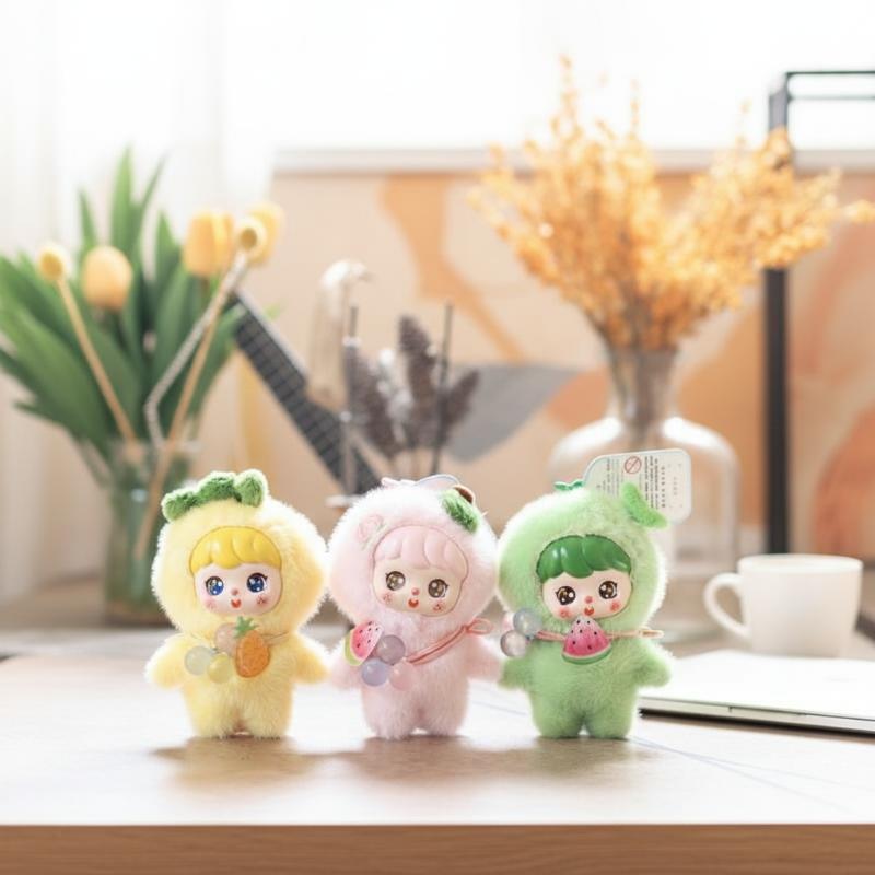 Cute Fruit Plush Doll Keychain – Soft Plush Doll recenzja i cena
