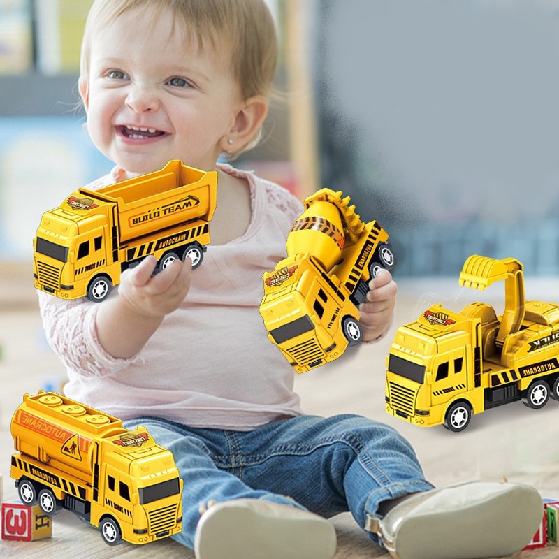 4 Pack Pull Back Cars, Frictio – Kids Toys Jcb recenzja i cena