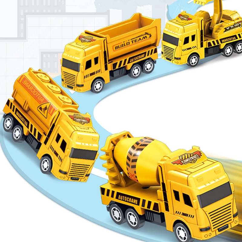 4 Pack Pull Back Cars, Frictio – Kids Toys Jcb recenzja i cena