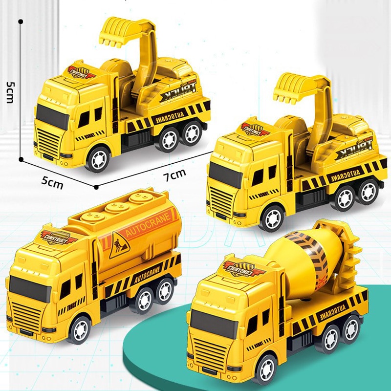 4 Pack Pull Back Cars, Frictio – Kids Toys Jcb recenzja i cena