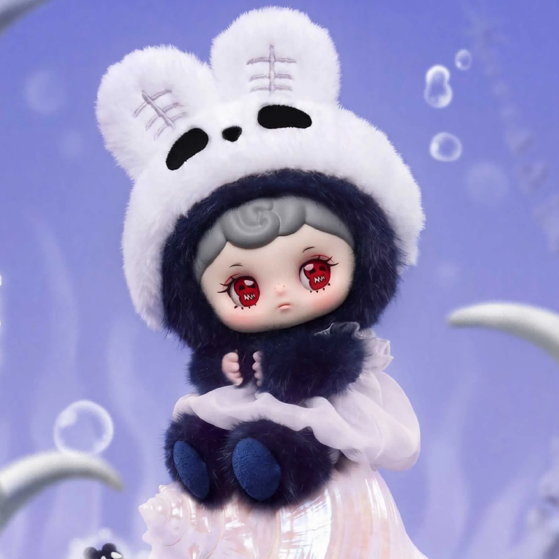 Tarti Skull Panda Vinyl Plush  – Soft Plush Doll recenzja i cena