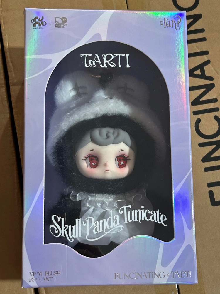 Tarti Skull Panda Vinyl Plush  – Soft Plush Doll recenzja i cena