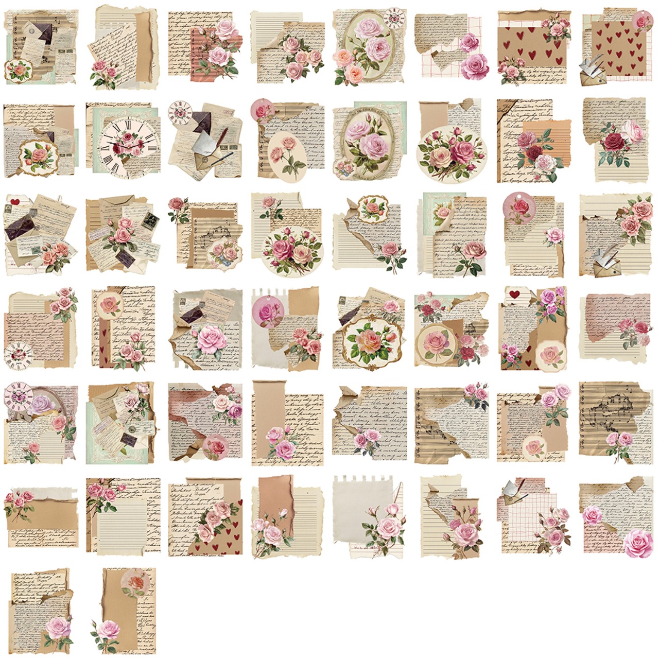 50PCS Retro Rose Inspirational – Kids Toys Quotes recenzja i cena