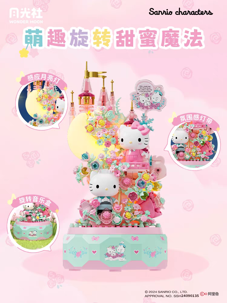 Sanrio Hello Kitty Gemini DIY  – Sandbox Play Set recenzja i cena