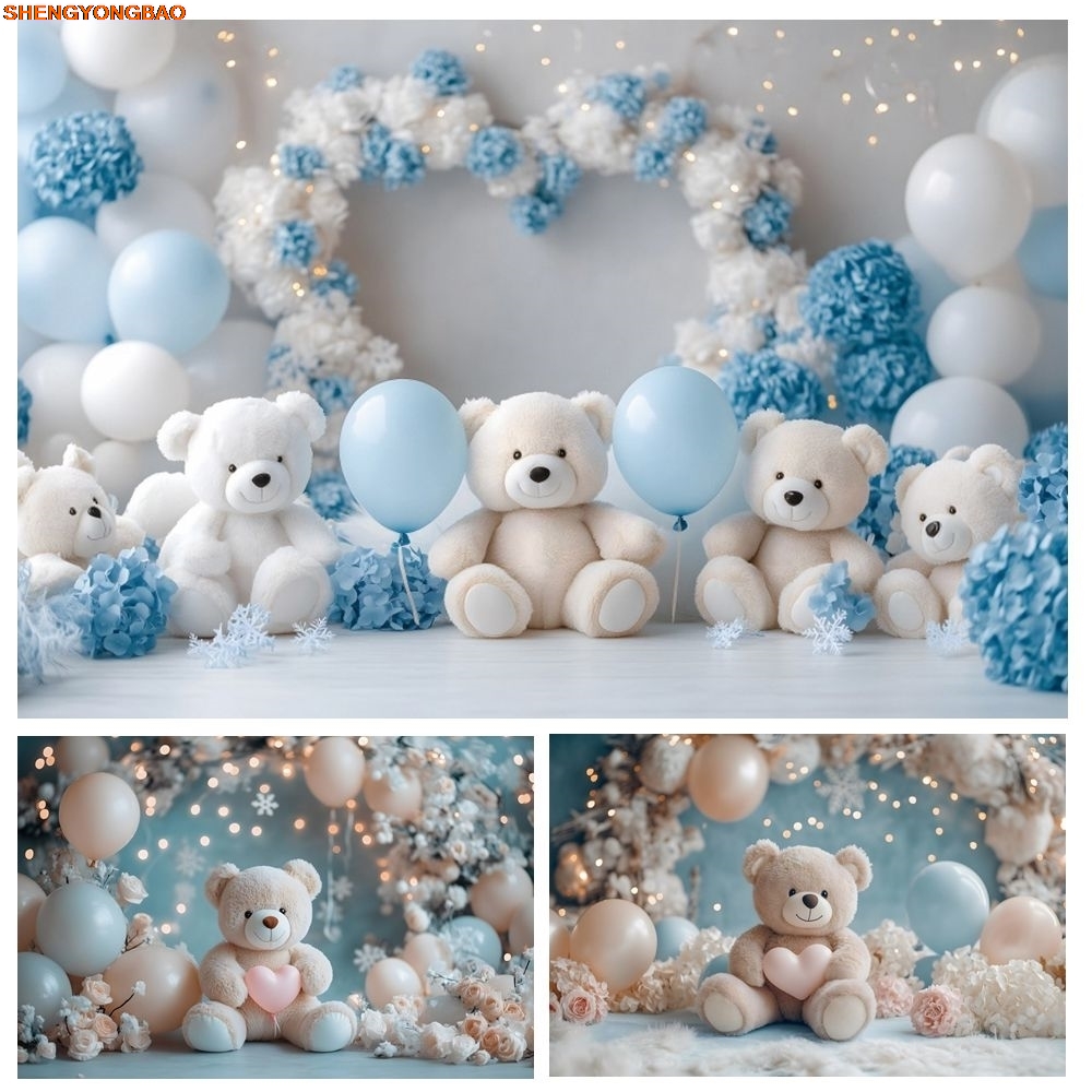 Baby Boy 1st Birthday Party Ph – Toys Background For Kids recenzja i cena