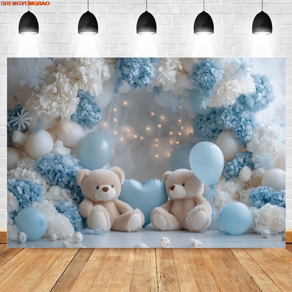 Baby Boy 1st Birthday Party Ph – Toys Background For Kids recenzja i cena