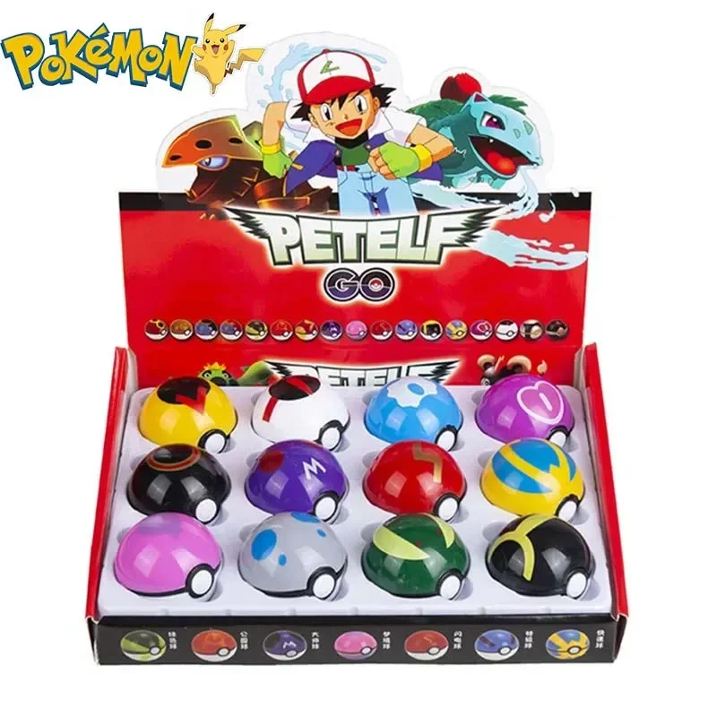 12Pcs Pokemon Figure Pokeball  – Kids Toys Young recenzja i cena