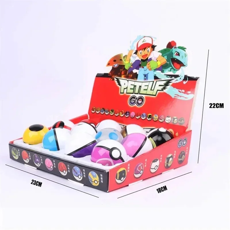12Pcs Pokemon Figure Pokeball  – Kids Toys Young recenzja i cena