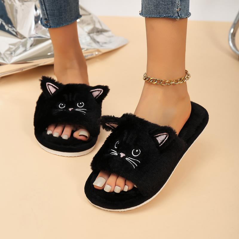 Casual Fluffy Women's Slippers – Soft Plush Doll recenzja i cena