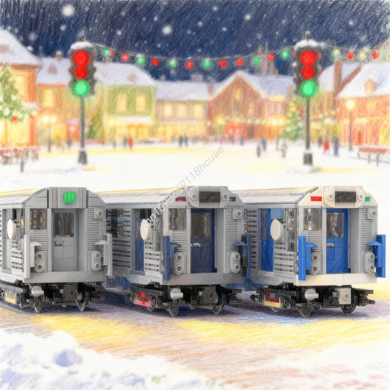 1245pcs MOC NYC Subway Brightl – Kids Toys Nyc recenzja i cena