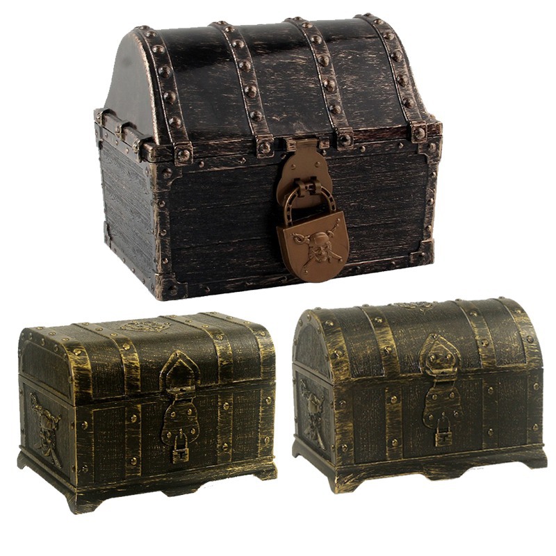 Pirate Treasure Chest Decorati – Kids Toys Vintage recenzja i cena