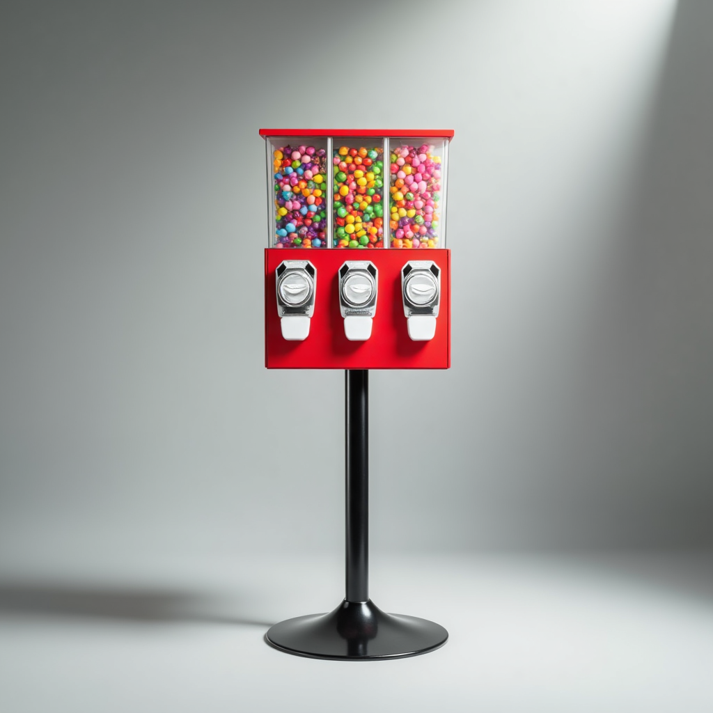 2025 Factory Triple head 3 in  – Kids Toys Vending Machine recenzja i cena