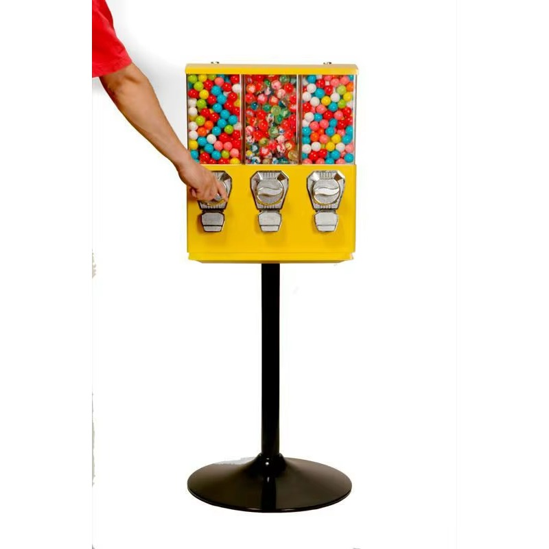 2025 Factory Triple head 3 in  – Kids Toys Vending Machine recenzja i cena