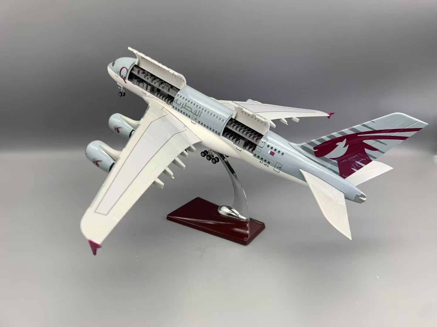 NEW A380 Qatar Airways Model P – Kids Toys Qatar recenzja i cena