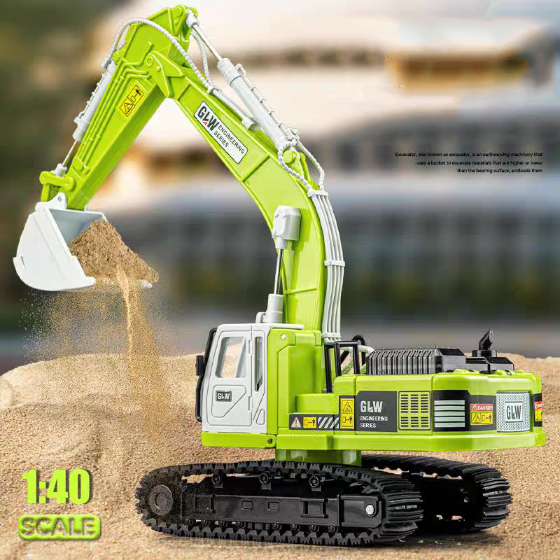 Excavator Classic Alloy+Plasti – Kids Toys Jcb recenzja i cena