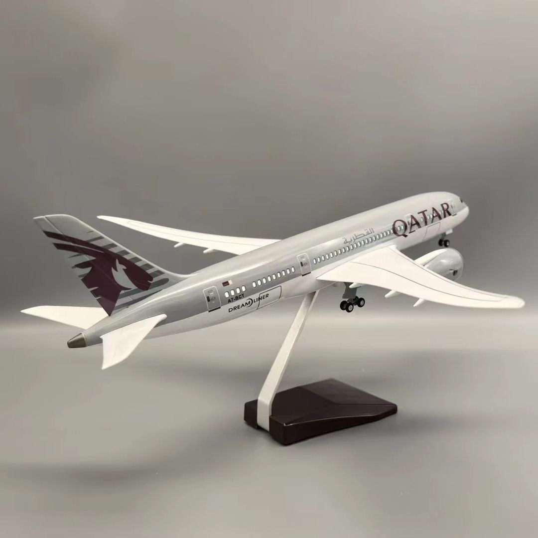 1:130 Scale 43cm 787  Jet Qata – Kids Toys Qatar recenzja i cena