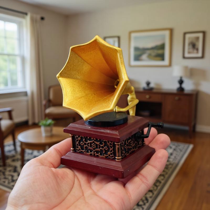 Dollhouse Vintage Phonograph M – Kids Toys Vintage recenzja i cena